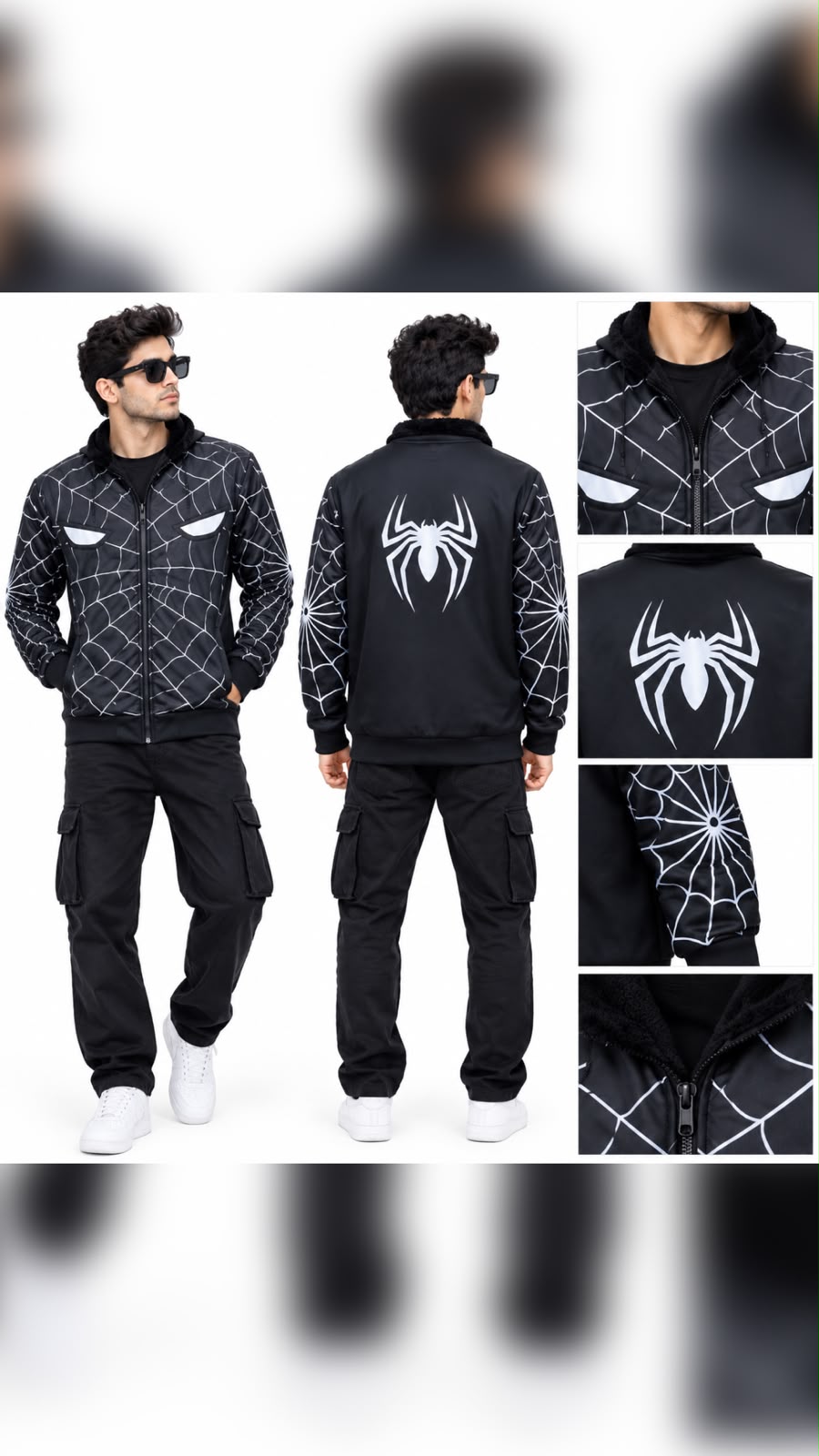 SPIDER PU JACKET